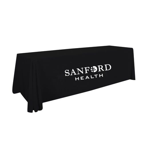 8' Standard Table Throw (Full-Color Front Only) image thumbnail