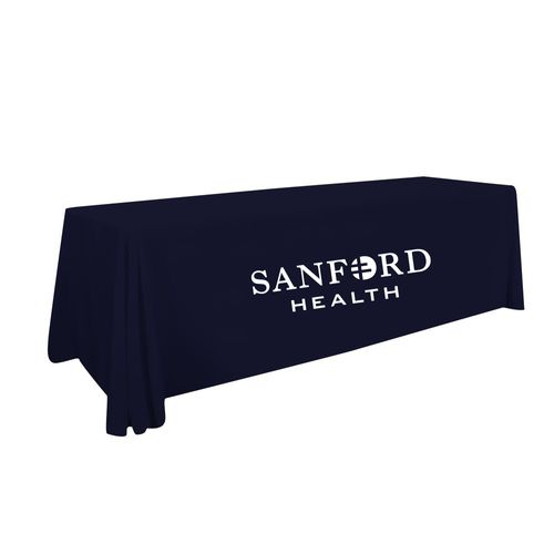 8' Standard Table Throw (Full-Color Front Only) image thumbnail