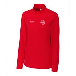 Image of Veterans - Ice Pique Ladies Half Zip Tech Pullover