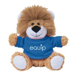 Image of 6" Lovable Lion With Shirt