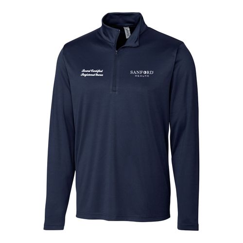 Certified Nurse - Spin Men's Eco Performance Half Zip Pullover image thumbnail