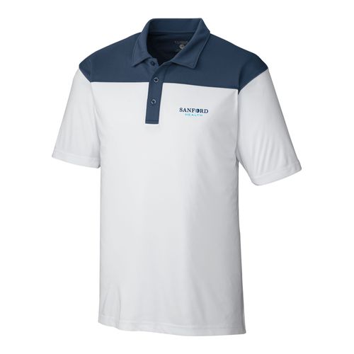 Clique Parma Colorblock Tech Jersey Mens Polo image thumbnail