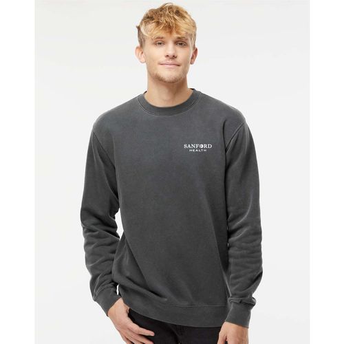 Unisex Midweight Pigment-Dyed Crewneck Sweatshirt image thumbnail