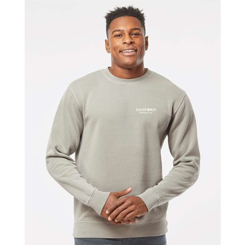 Unisex Midweight Pigment-Dyed Crewneck Sweatshirt image thumbnail