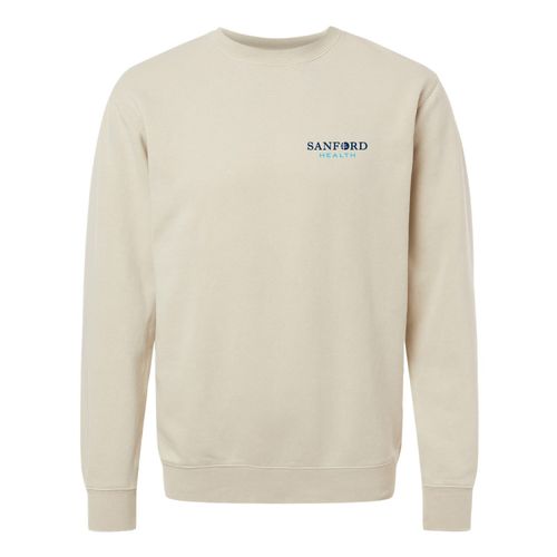 Unisex Midweight Pigment-Dyed Crewneck Sweatshirt image thumbnail