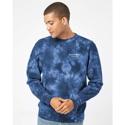 Image of Unisex Midweight Tie-Dyed Sweatshirt