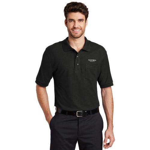 Port Authority Tall Silk Touch Polo with Pocket image thumbnail