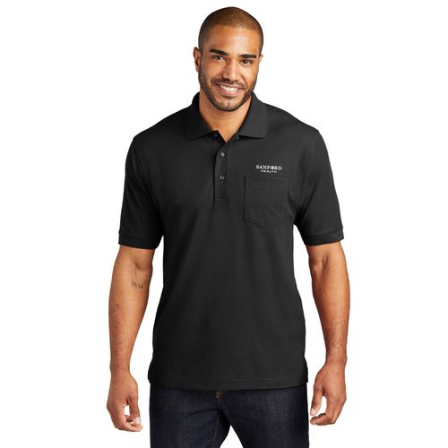 Port Authority Silk Touch Polo with Pocket image thumbnail