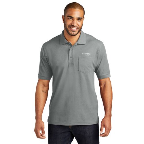 Port Authority Silk Touch Polo with Pocket image thumbnail