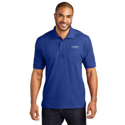 Port Authority Silk Touch Polo with Pocket image thumbnail