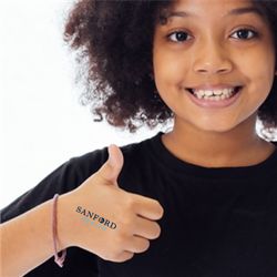Image of 2” x 2” Custom Classic Temporary Tattoo