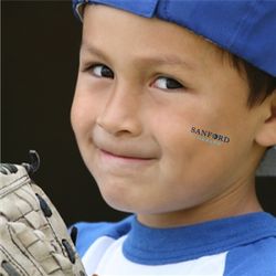 Image of 1.5” x 1.5” Custom Classic Temporary Tattoo