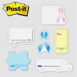 Image of Post-it Custom Printed Notes Shapes - Jumbo
