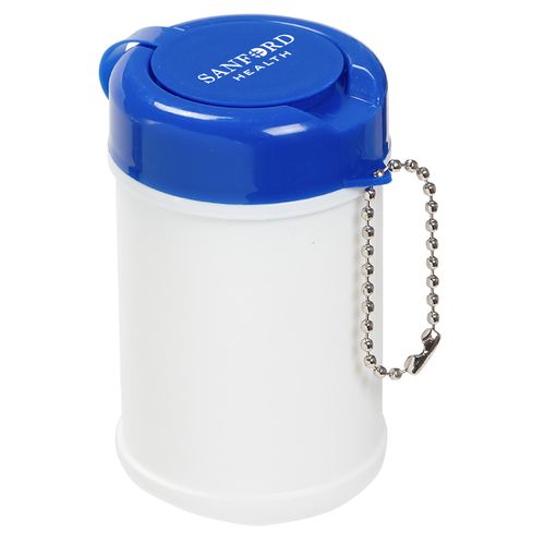 Travel Well Sanitizer Wipes Key Chain image thumbnail