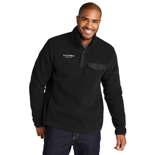 Port Authority Camp Fleece Snap Pullover image thumbnail