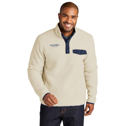 Port Authority Camp Fleece Snap Pullover image thumbnail