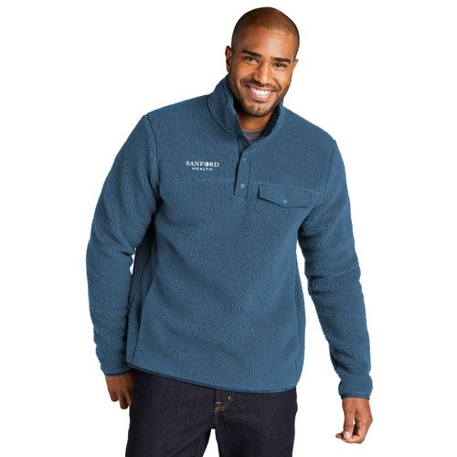 Port Authority Camp Fleece Snap Pullover image thumbnail