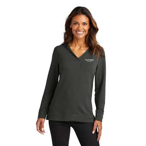 Port Authority Ladies Microterry Pullover Hoodie image thumbnail