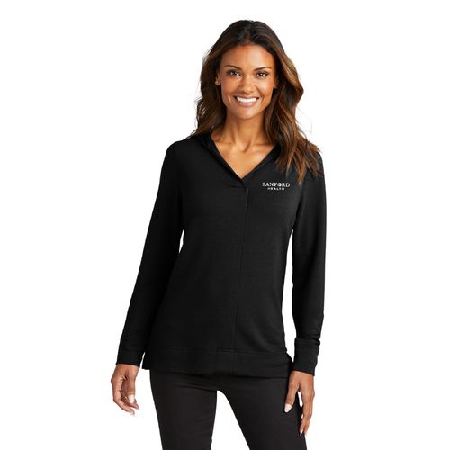 Port Authority Ladies Microterry Pullover Hoodie image thumbnail
