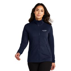 Image of Porth Authority Ladies Accord Stretch Fleece Full-Zip