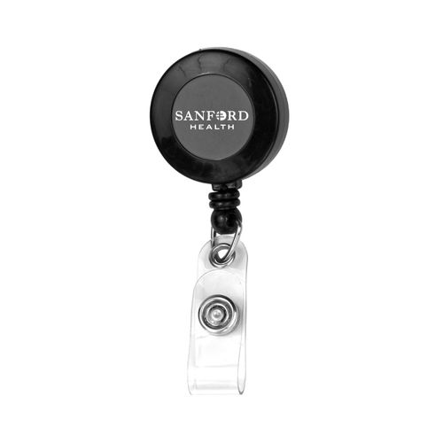 30” Cord Retractable Badge Reel with Rotating Alligator Clip image thumbnail
