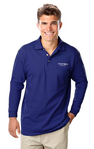 Superblend long sleeve Polo image thumbnail
