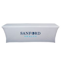 Image of 8' UltraFit Curve Throw (Full-Color Front Only)