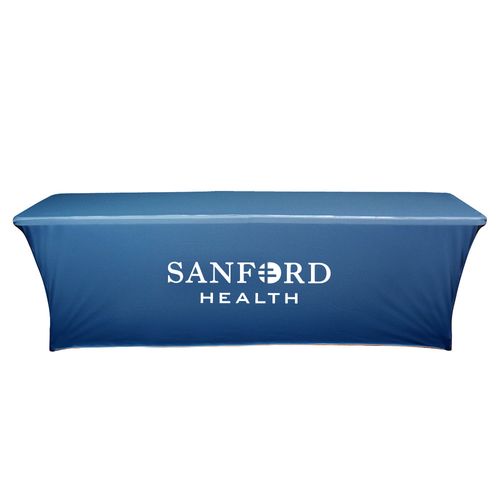 8' UltraFit Curve Table Throw (Full-Color Full Bleed) image thumbnail