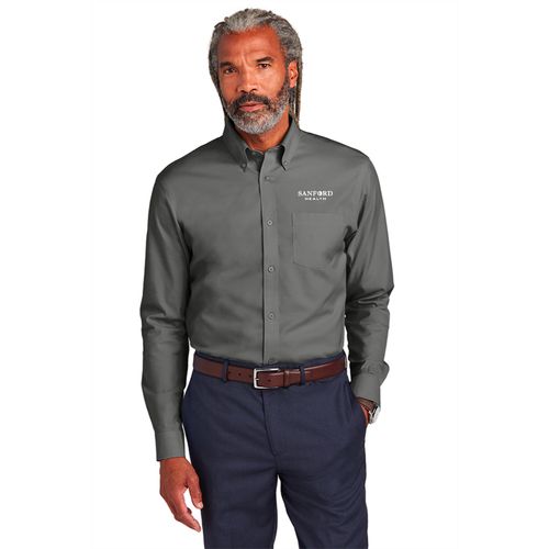 Brooks Brothers® Wrinkle-Free Stretch Pinpoint Shirt image thumbnail