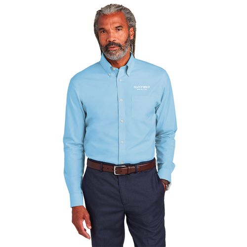 Brooks Brothers® Wrinkle-Free Stretch Pinpoint Shirt image thumbnail