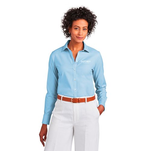 Brooks Brothers® Women’s Wrinkle-Free Stretch Pinpoint Shirt image thumbnail