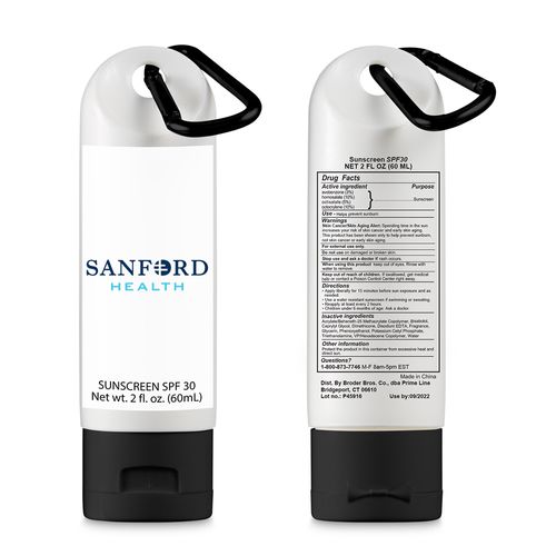 2 oz. Sunscreen with Carabiner image thumbnail