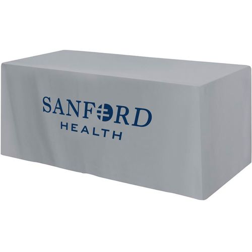 Fitted 4-sided Table Cover - fits 6 foot standard table image thumbnail