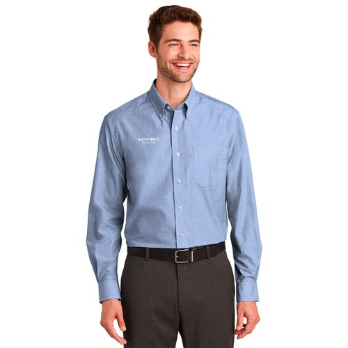 Port Authority Crosshatch Easy Care Shirt image thumbnail