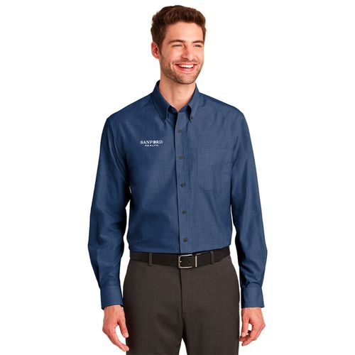 Port Authority Crosshatch Easy Care Shirt image thumbnail