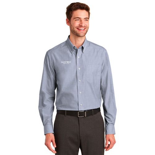 Port Authority Crosshatch Easy Care Shirt image thumbnail