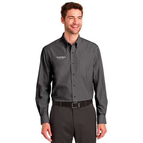 Port Authority Crosshatch Easy Care Shirt image thumbnail