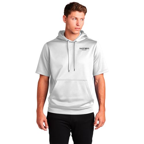 Sport-Tek Fleece Short Sleeve Hooded Pullover image thumbnail
