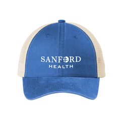 Image of CAP - Port Authority Beach Wash Mesh Back Cap