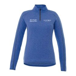 Image of Certified Nurse - Taza Ladies Knit Quarter Zip