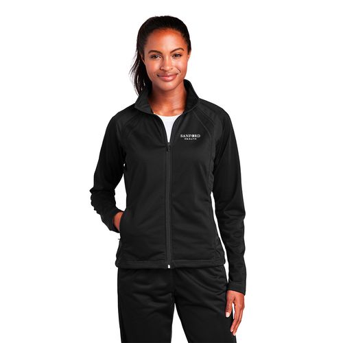 Sport-Tek Ladies Tricot Track Jacket image thumbnail