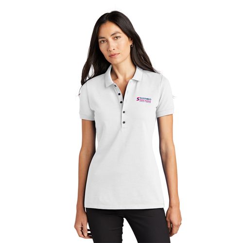 MERCER+METTLE™ Women’s Stretch Heavyweight Pique Polo image thumbnail