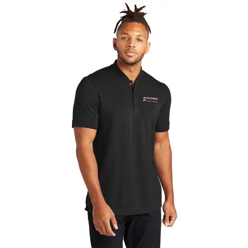 MERCER+METTLE™ Stretch Pique Henley image thumbnail