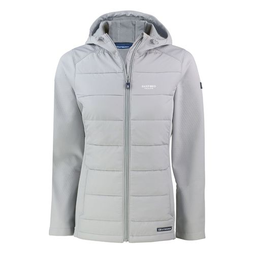 Ladies Evoke Hybrid Eco Softshell Hooded Jacket image thumbnail