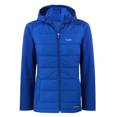 Ladies Evoke Hybrid Eco Softshell Hooded Jacket image thumbnail