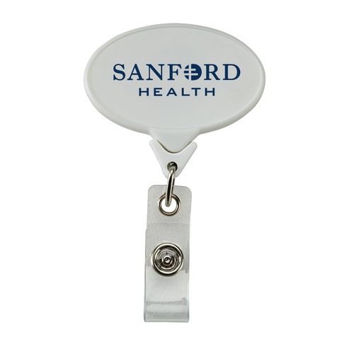 Oval Shaped Retractable Badge Reel image thumbnail