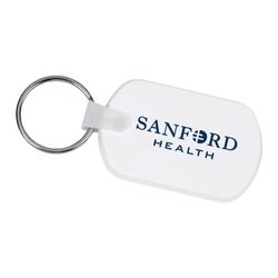 Image of Rectangular Soft Key Tag (2 Side Imprint)