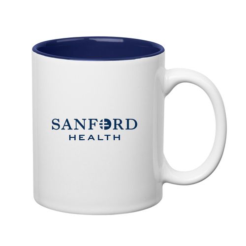 11 Oz. Full-Wrap Colored Stoneware Mug with C-Handle image thumbnail