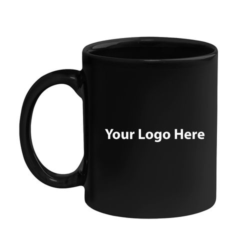 11 Oz. Full-Wrap Colored Stoneware Mug with C-Handle image thumbnail