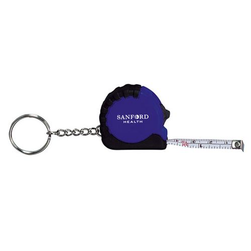 Mini Grip Tape Measure Key Chain 3.25" image thumbnail